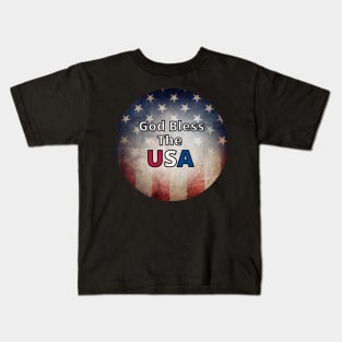 God Bless The USA Kids T-Shirt